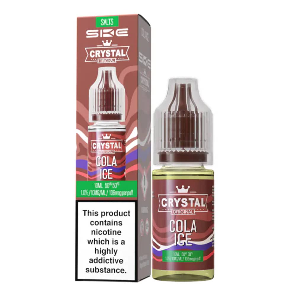 Ske Crystal Nic Salts E-Liquids 10ml Cola 10mg