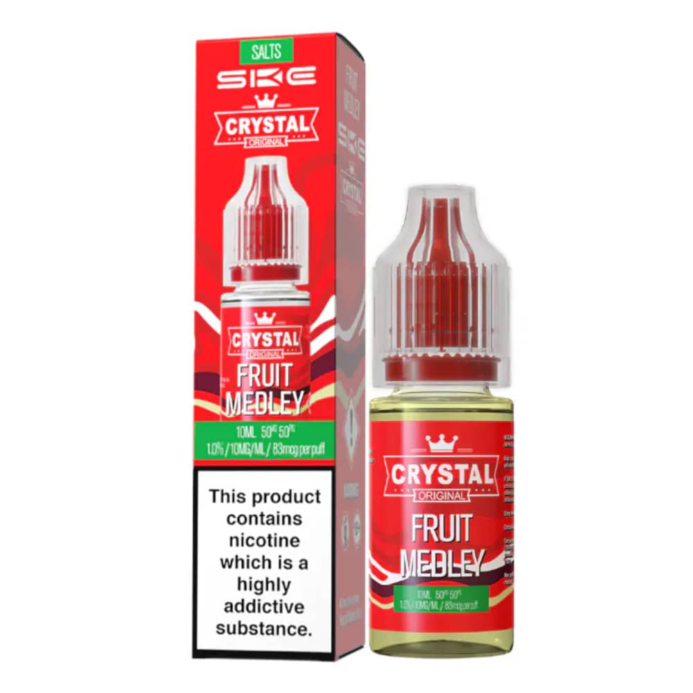 Ske Crystal Nic Salts E-Liquids 10ml Fruit Medley 10mg