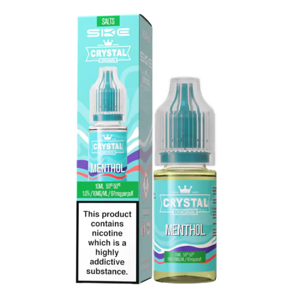 Ske Crystal Nic Salts E-Liquids 10ml Menthol 20mg