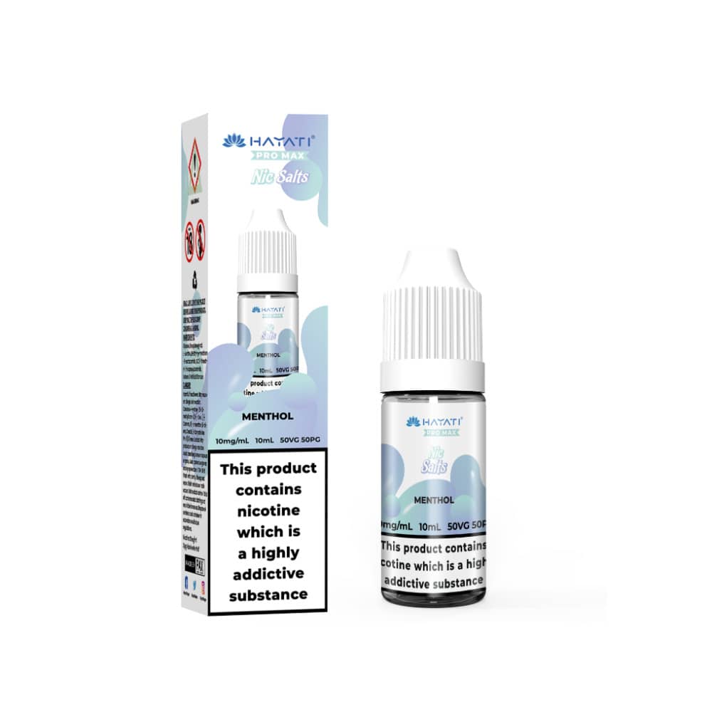 Hayati Pro Max Nic Salts E-Liquids 10ml Menthol 20mg