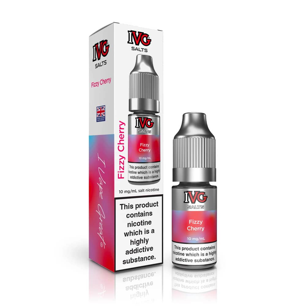 IVG Salt e liquids 10ml Fizzy Cherry 20mg