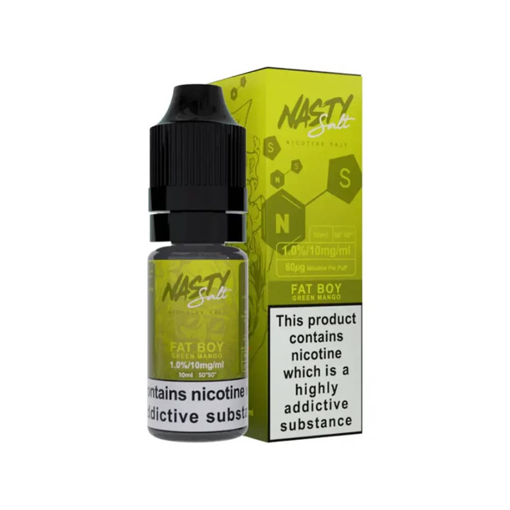 Nasty Juice Nic Salts e liquids 10ml Fat Boy 10mg