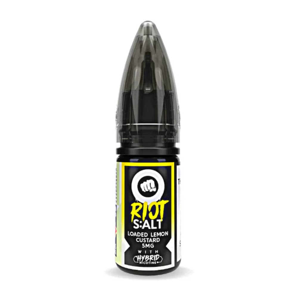 Riot Squad Nic Salt e liquids 10ml Lemon Custard 20mg