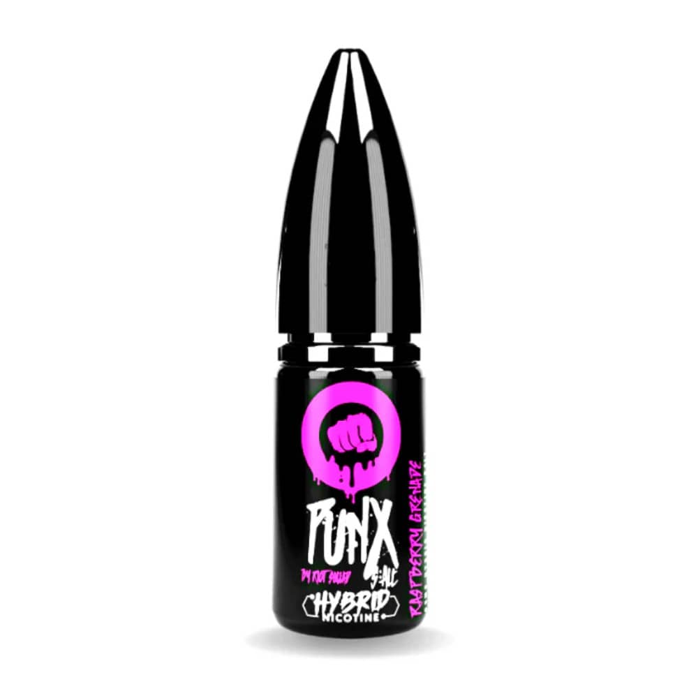 Riot Squad Punx Nic Salts e liquids 10ml Raspberry Grenade 20mg