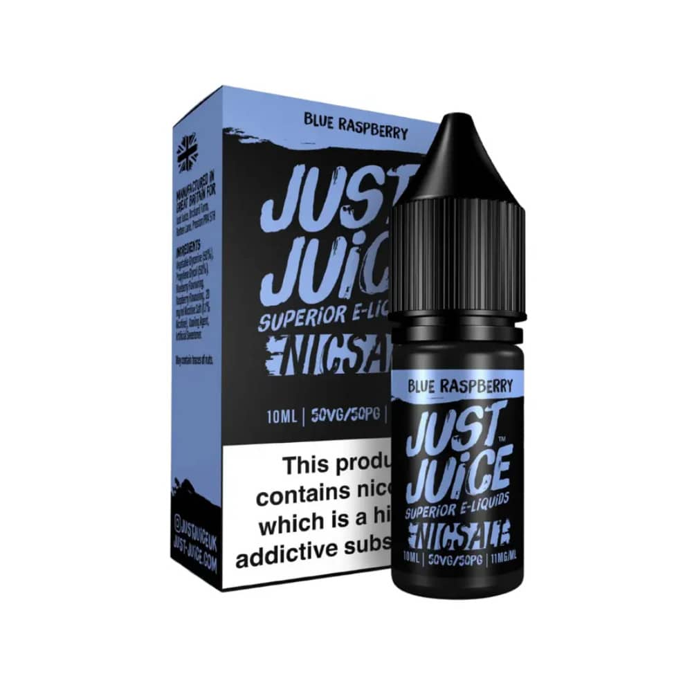 Just Juice Original Nic Salts e liquids 10ml Blue Raspberry 10mg