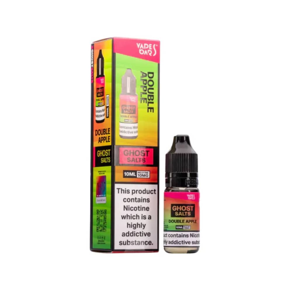 Ghost 3500 Nic Salts e liquids 10ml Double Apple 10mg