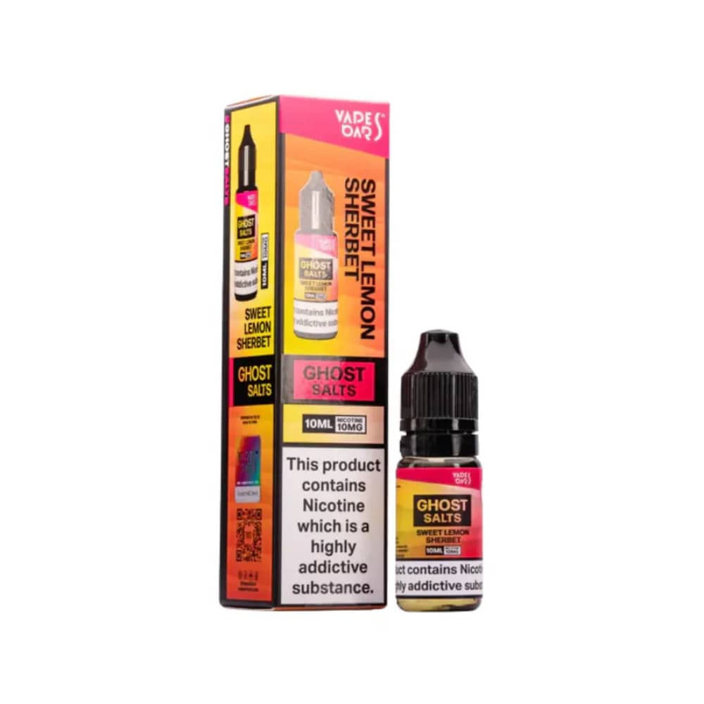 Ghost 3500 Nic Salts e liquids 10ml Lemon Sherbet 10mg
