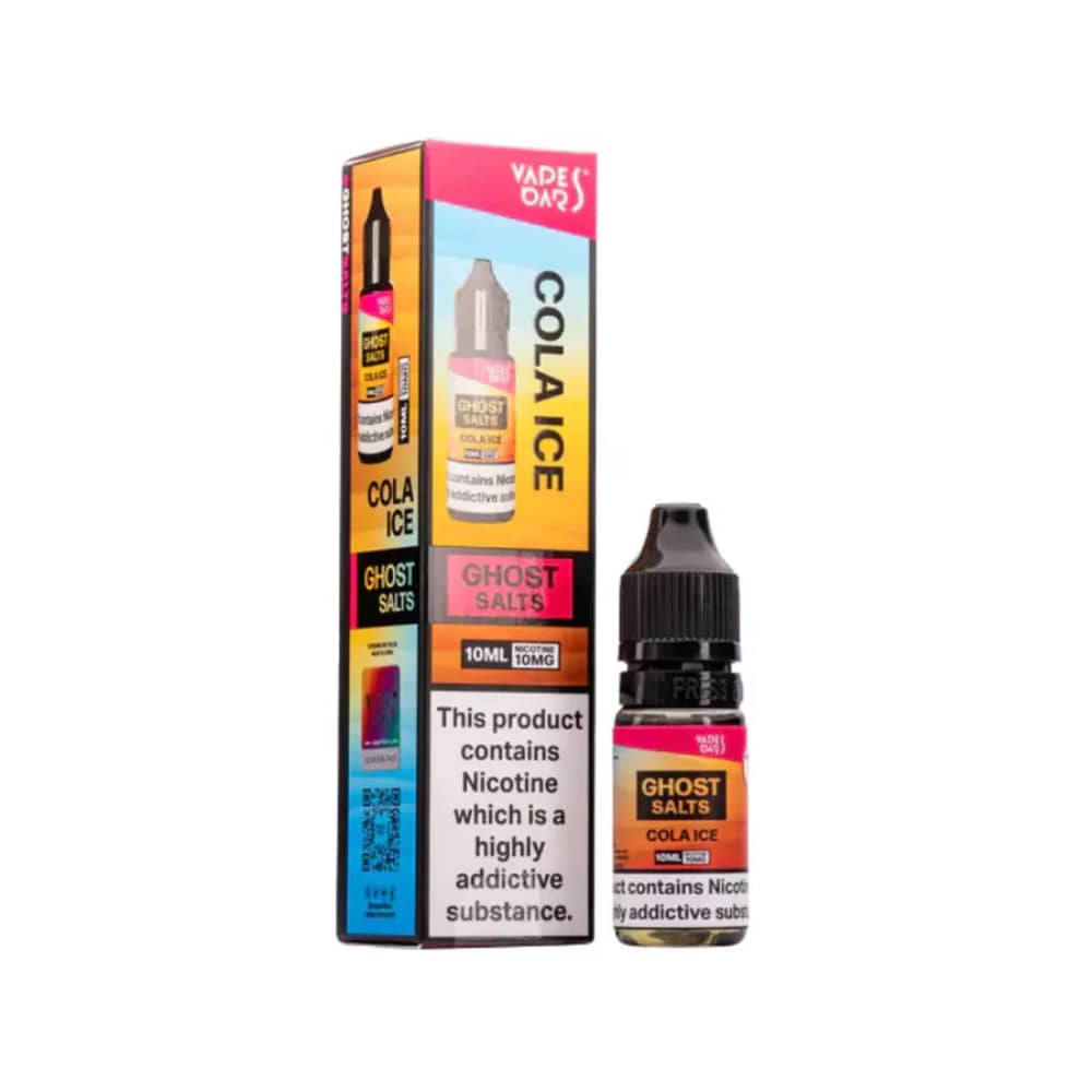 Ghost 3500 Nic Salts e liquids 10ml Cola Ice 10mg