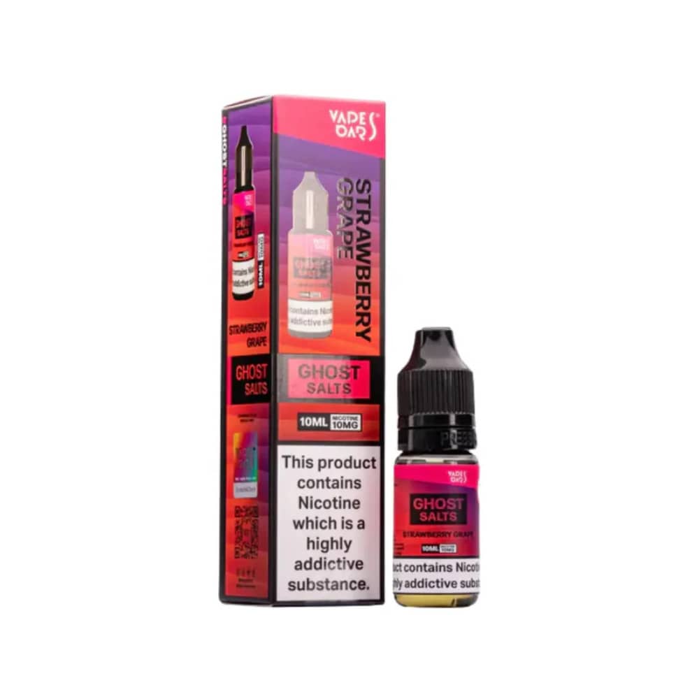 Ghost 3500 Nic Salts e liquids 10ml Strawberry Grape 20mg