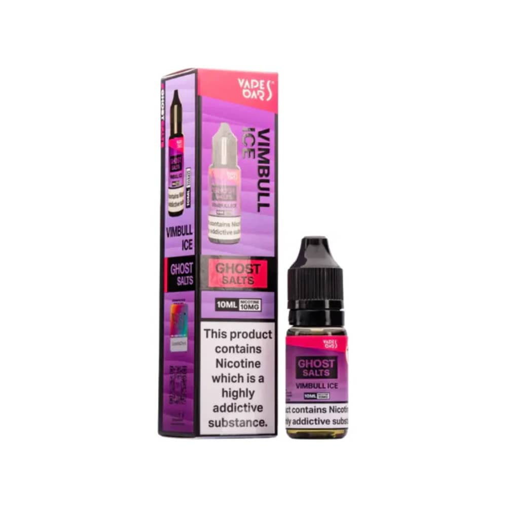Ghost 3500 Nic Salts e liquids 10ml VimBull Ice 20mg