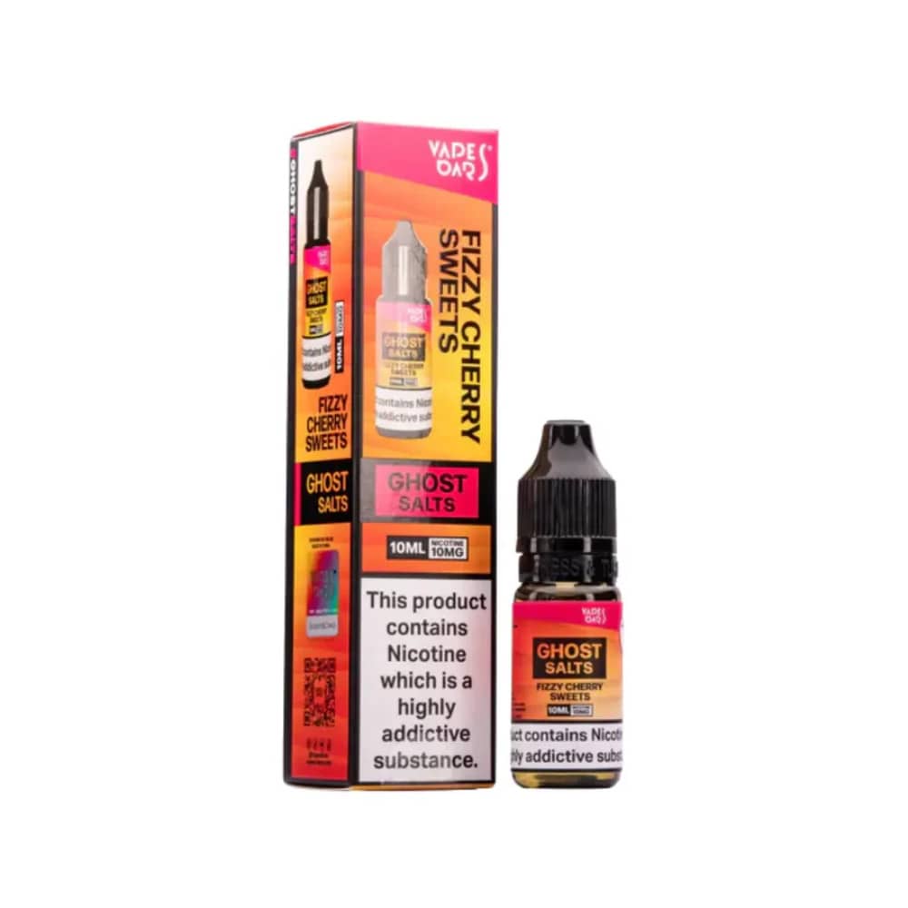 Ghost 3500 Nic Salts e liquids 10ml Fizzy Cherry 10mg