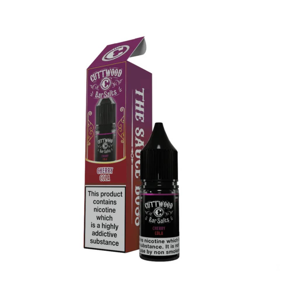 Cuttwood Bar Salt Nic Salts e liquids 10ml Cherry Cola 20mg