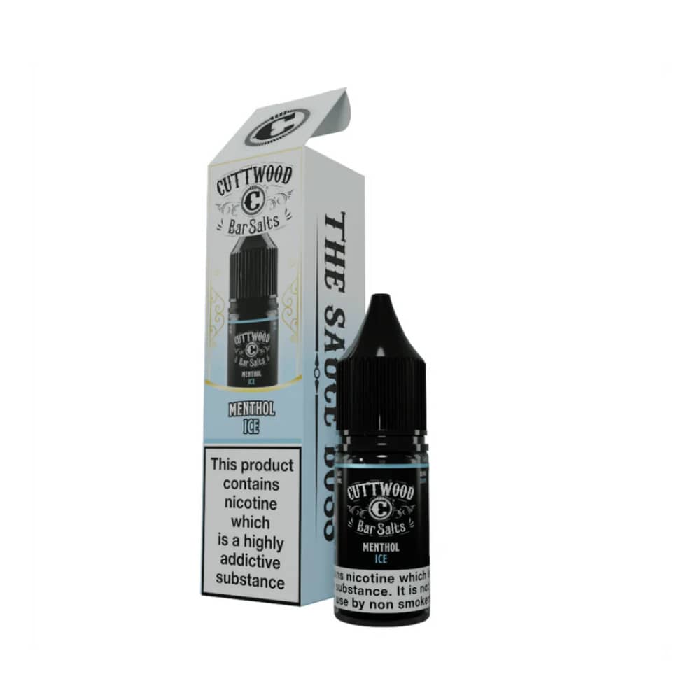 Cuttwood Bar Salt Nic Salts e liquids 10ml Menthol Ice 20mg