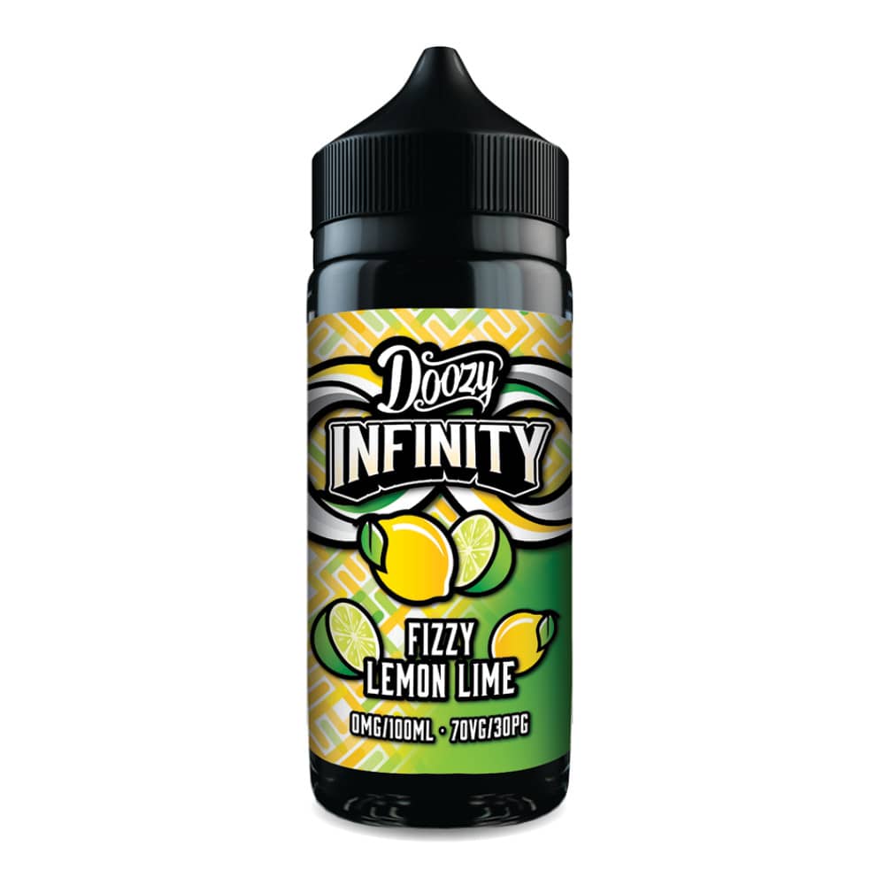 Doozy Infinity Nic Salts e liquids 10ml Fizzy Lemon Lime 20mg