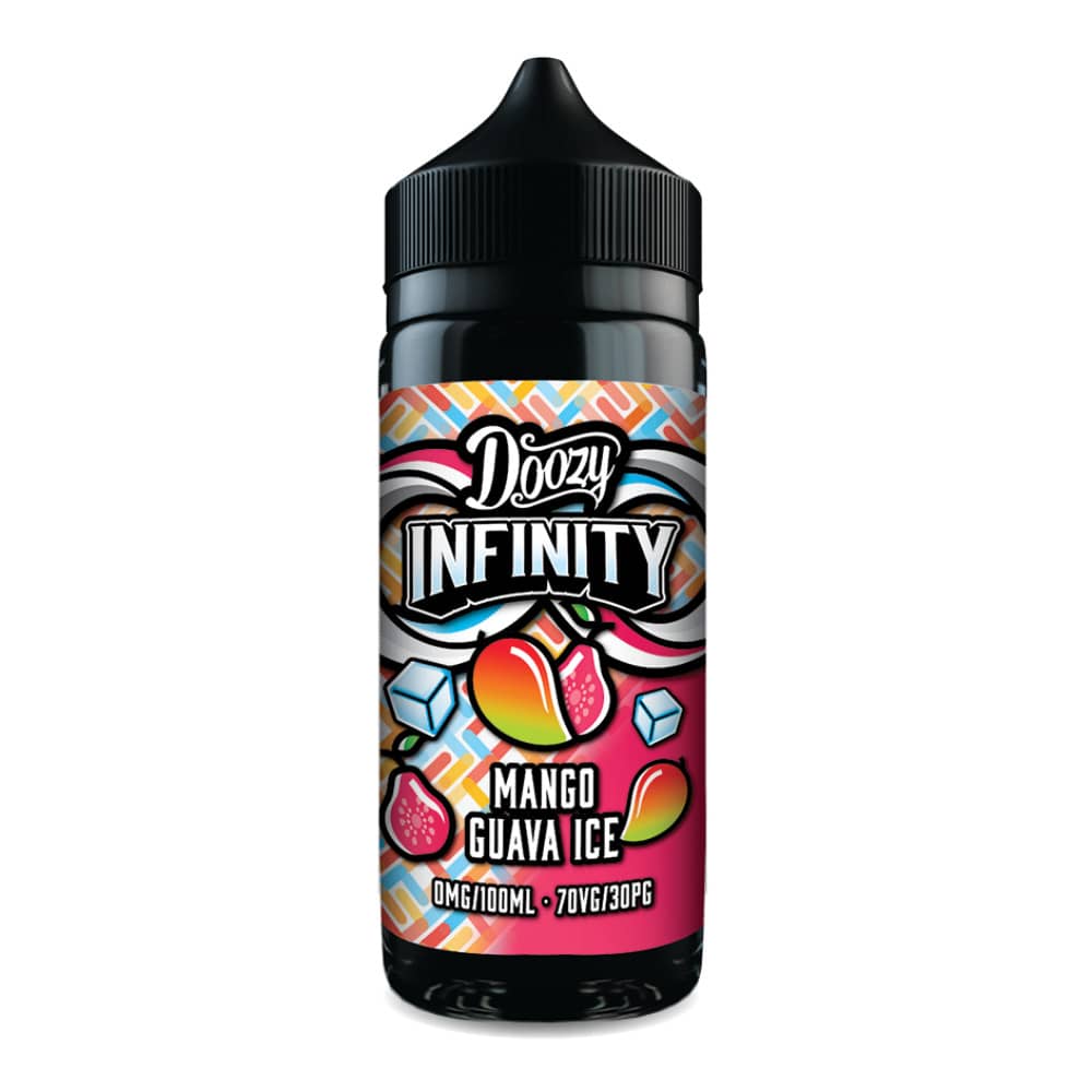Doozy Infinity Nic Salts e liquids 10ml Mango Guava Ice 10mg