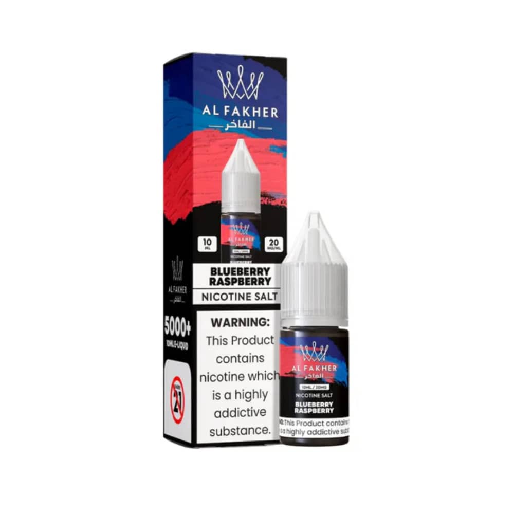 Al Fakher Nic Salts e liquids 10ml Blueberry Raspberry 20mg