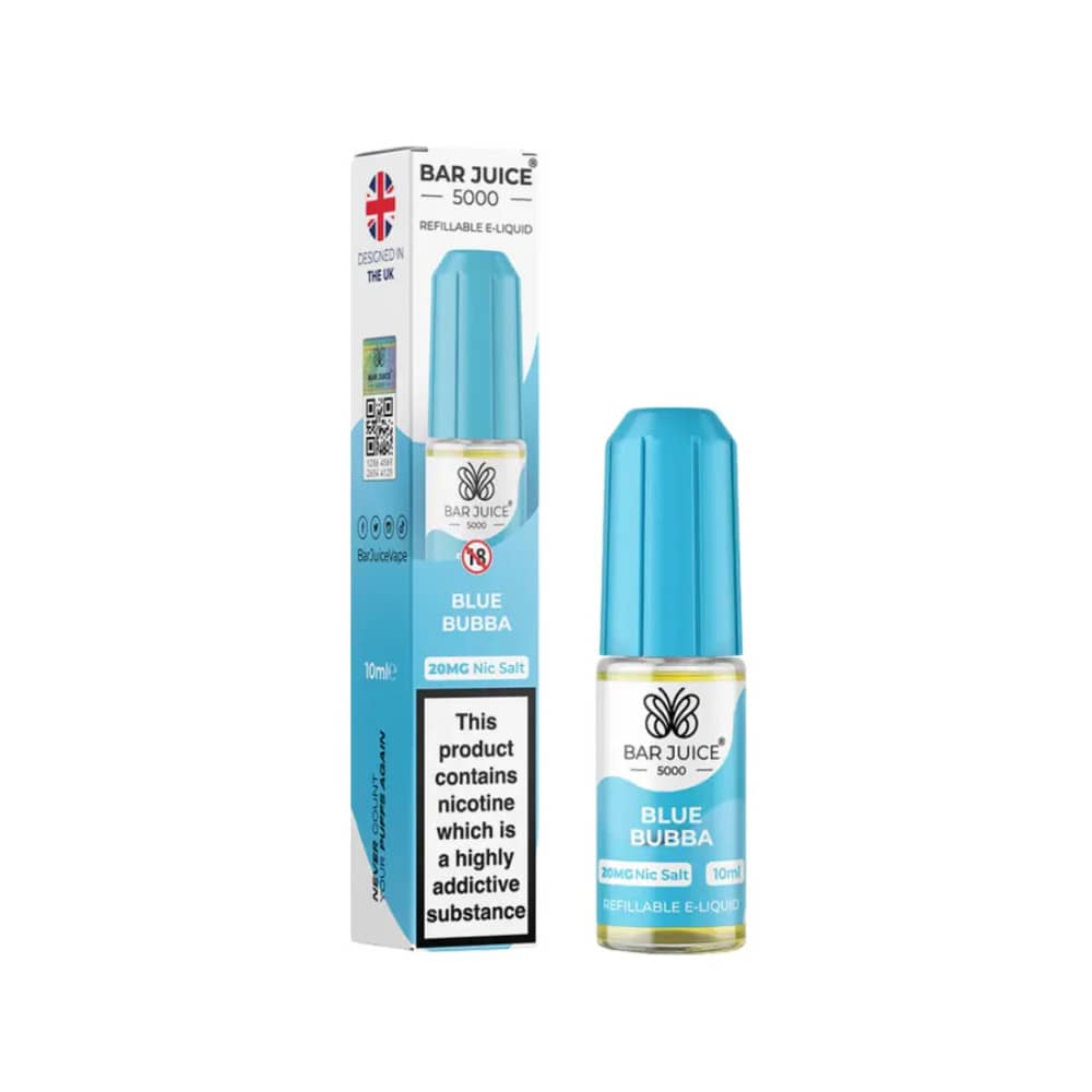 Bar Juice Nic Salts E-Liquids 10ml Blue Bubba 20mg