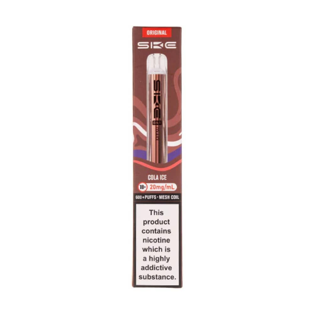 Ske Crystal Original 600 Prefilled Vape Kit Cola Ice