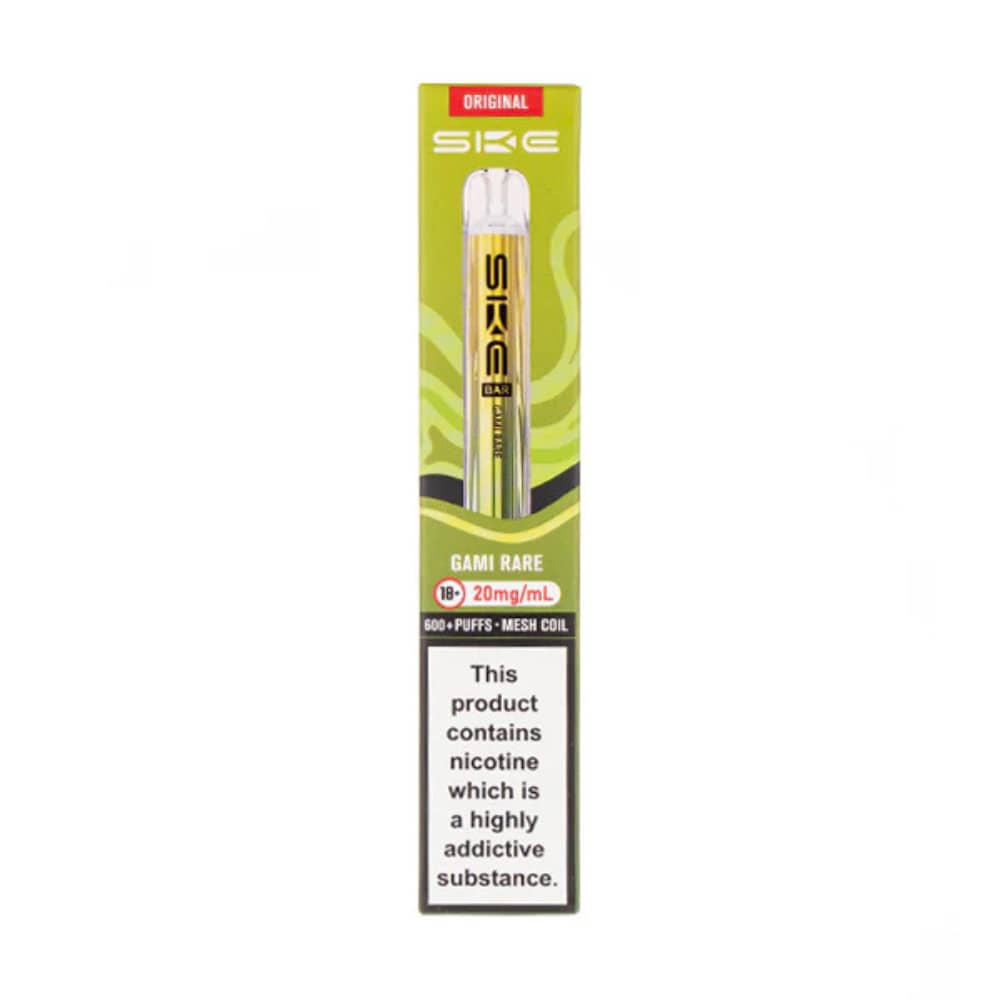 Ske Crystal Original 600 Prefilled Vape Kit Gami Rare