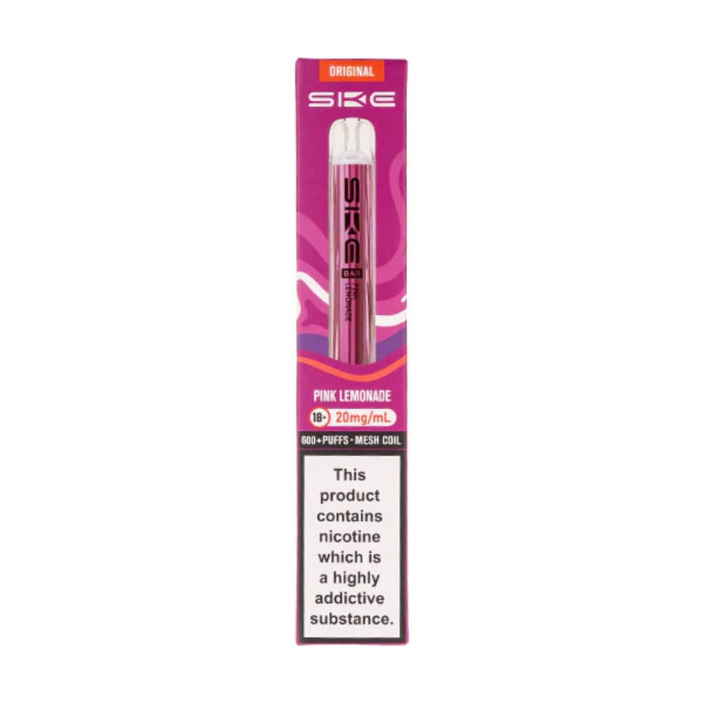 Ske Crystal Original 600 Prefilled Vape Kit Pink Lemonade