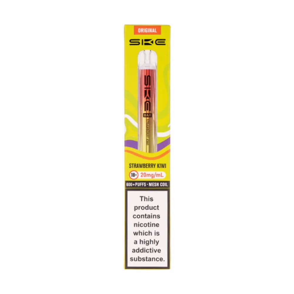 Ske Crystal Original 600 Prefilled Vape Kit Strawberry Kiwi