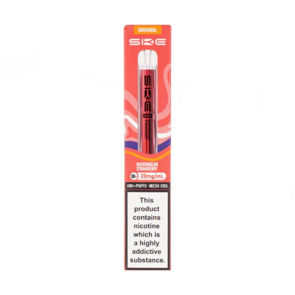 Ske Crystal Original 600 Prefilled Vape Kit Watermelon Strawberry