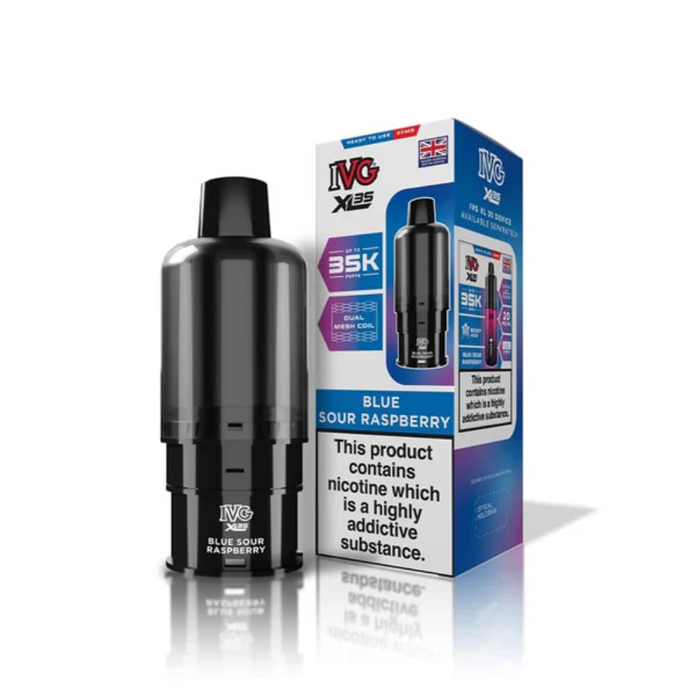 IVG XL 35K Pods Blue Sour Raspberry