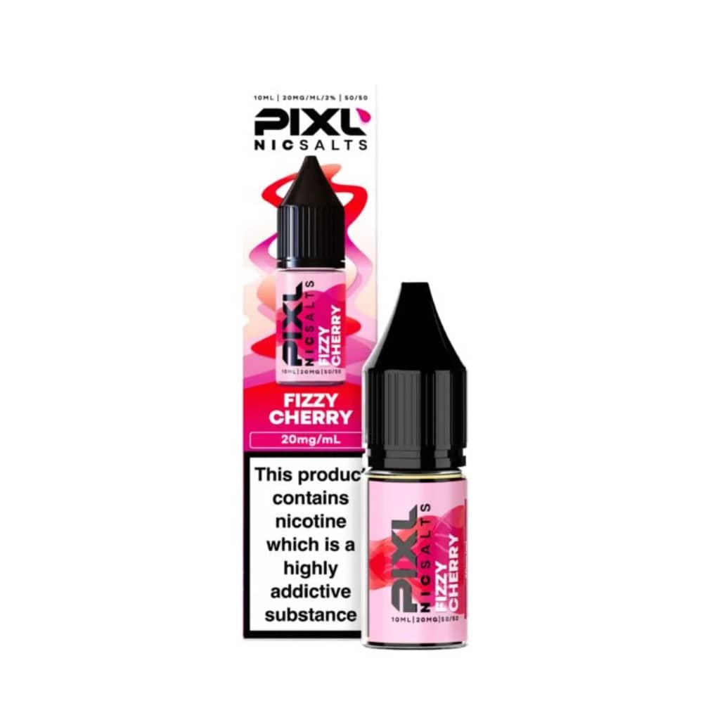 Pixl Nic Salts 10ml E liquids Fizzy Cherry 20mg