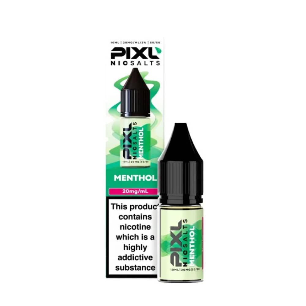 Pixl Nic Salts 10ml E liquids Menthol 10mg
