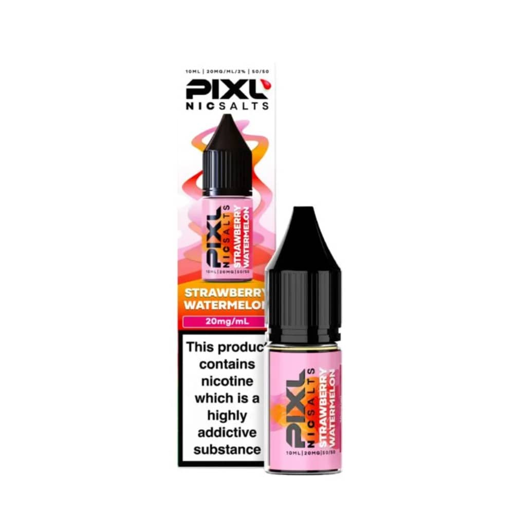 Pixl Nic Salts 10ml E liquids Strawberry Watermelon 10mg