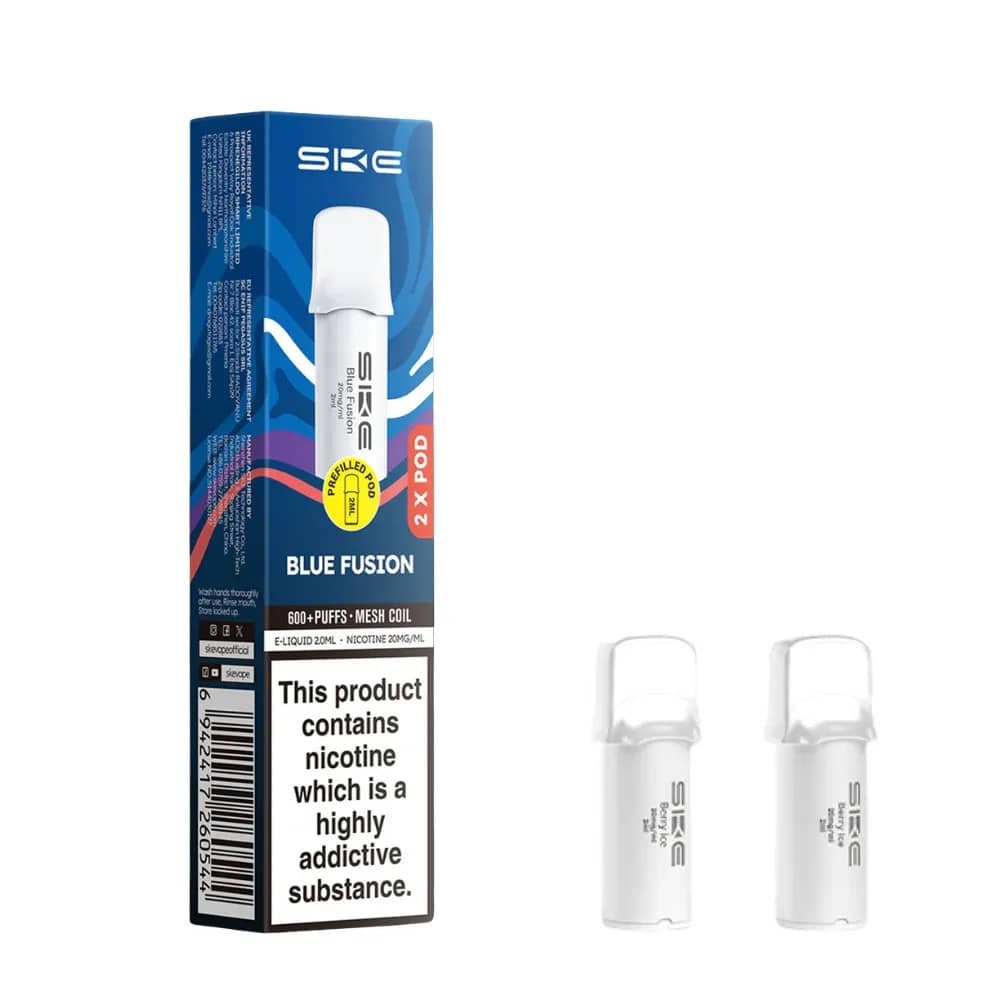 SKE Crystal Pro 600 Pods Blue Fusion