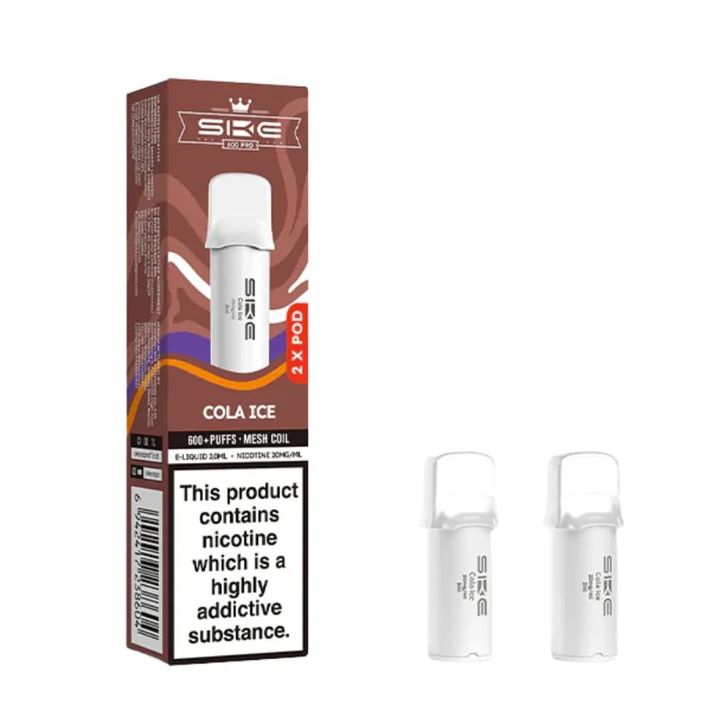 SKE Crystal Pro 600 Pods Cola Ice