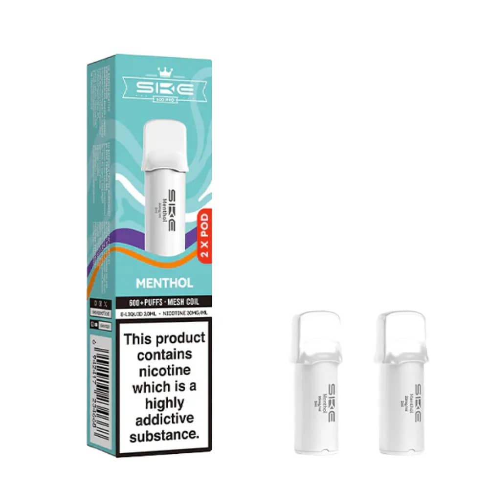 SKE Crystal Pro 600 Pods Menthol