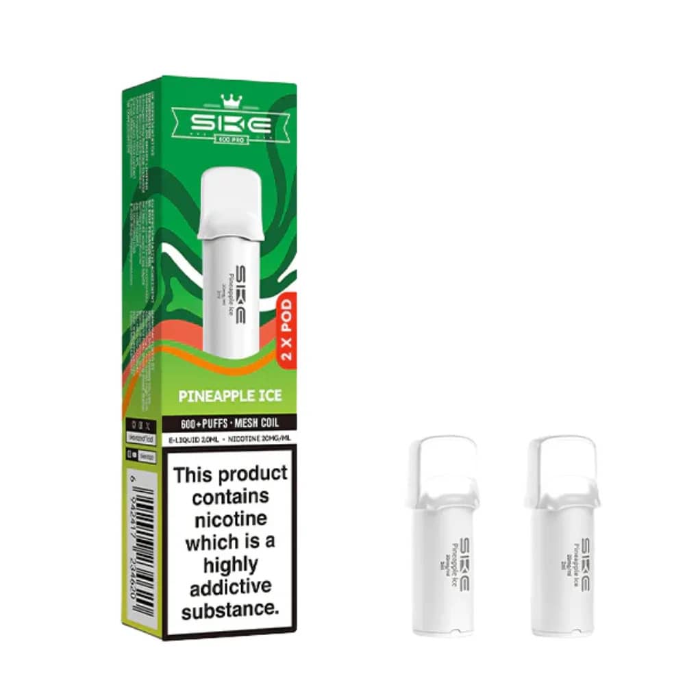 SKE Crystal Pro 600 Pods Pineapple Ice