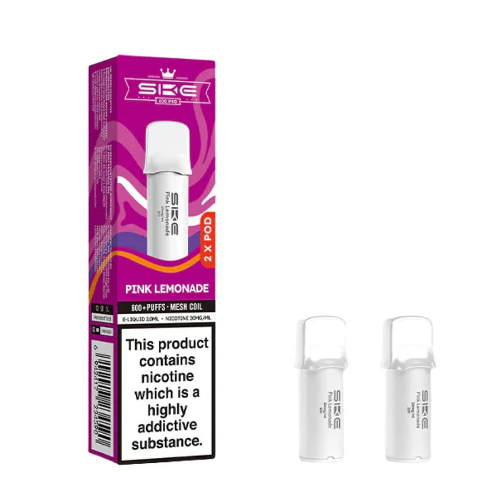 SKE Crystal Pro 600 Pods Pink Lemonade
