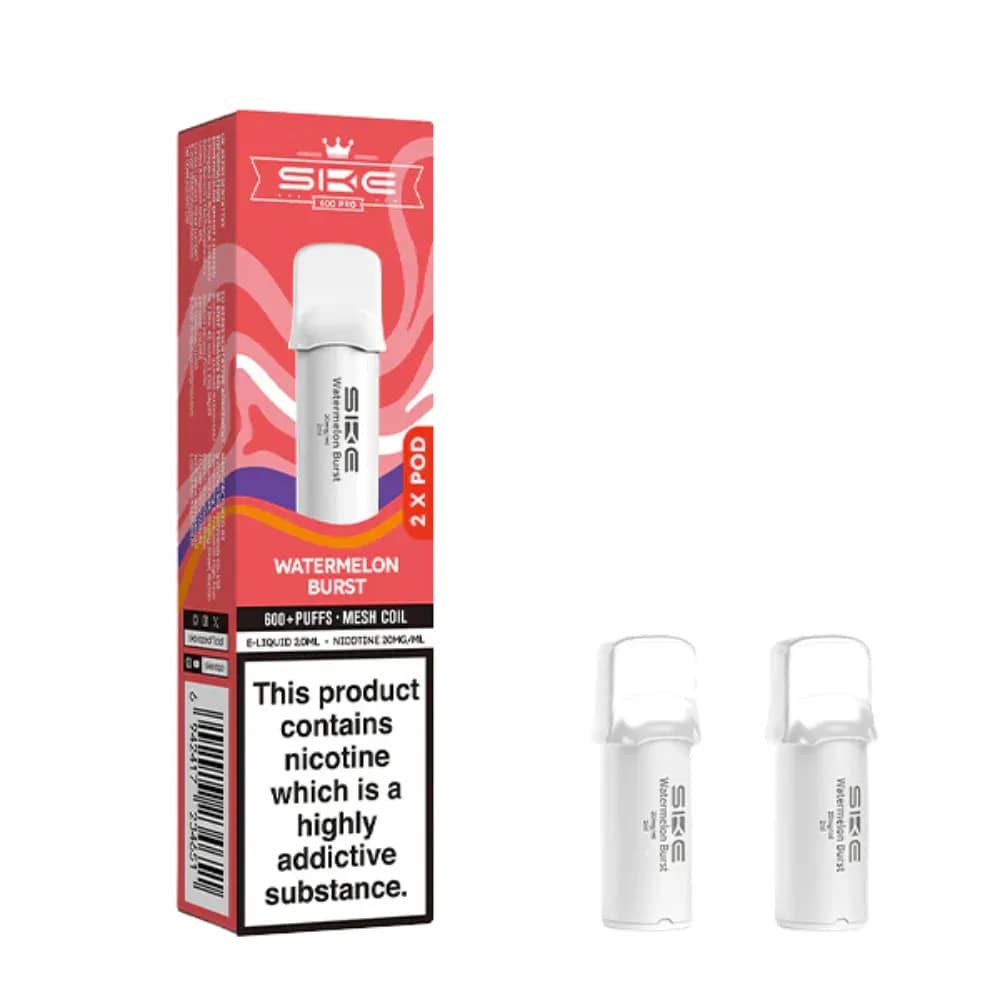 SKE Crystal Pro 600 Pods Watermelon Burst