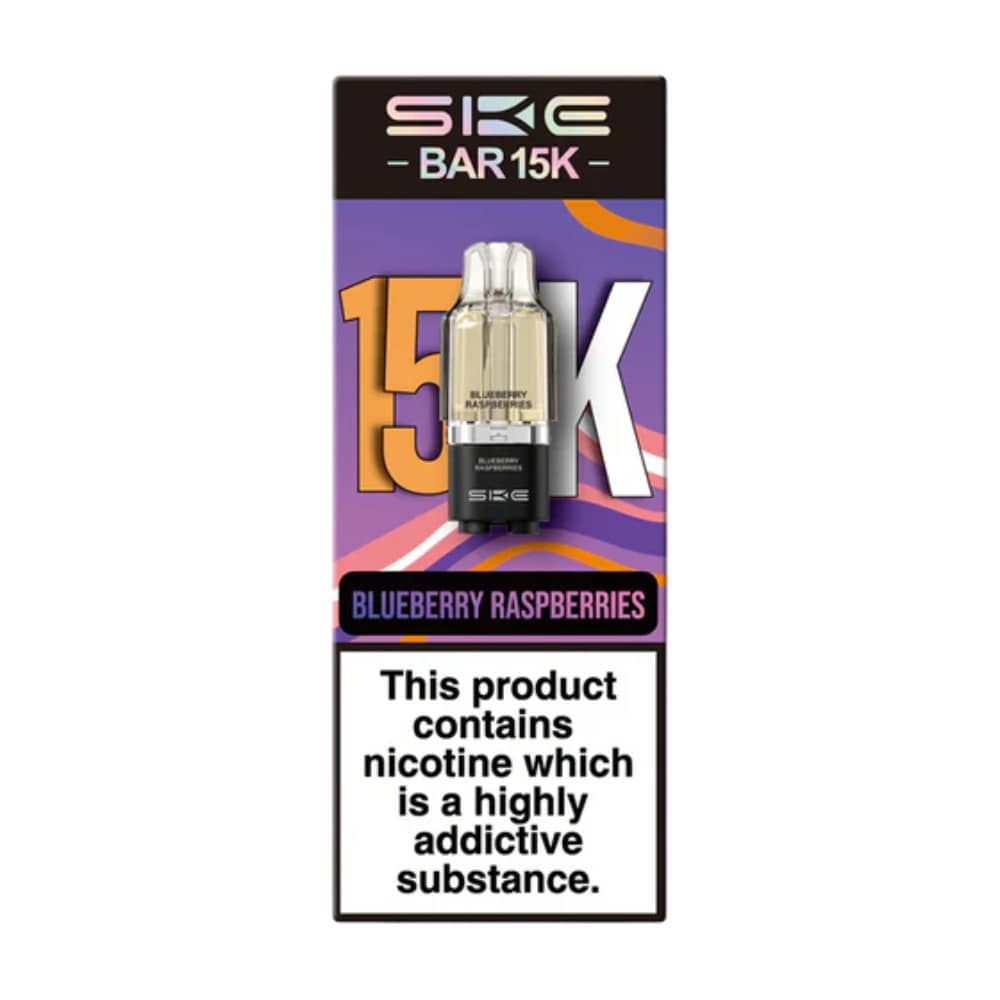 Ske Bar 15k Refill Pods Blueberry Raspberries