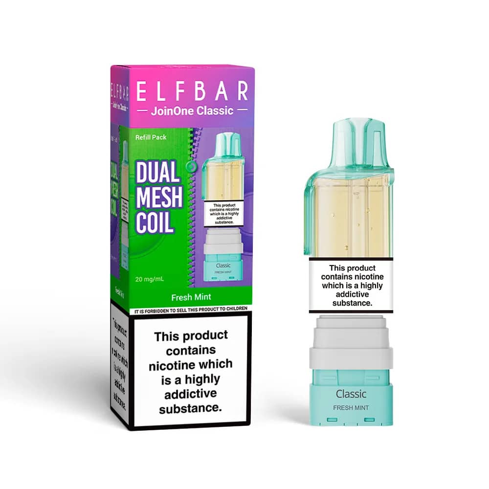 Elf Bar JoinOne15 Classic Refill Pods Pack Fresh Mint