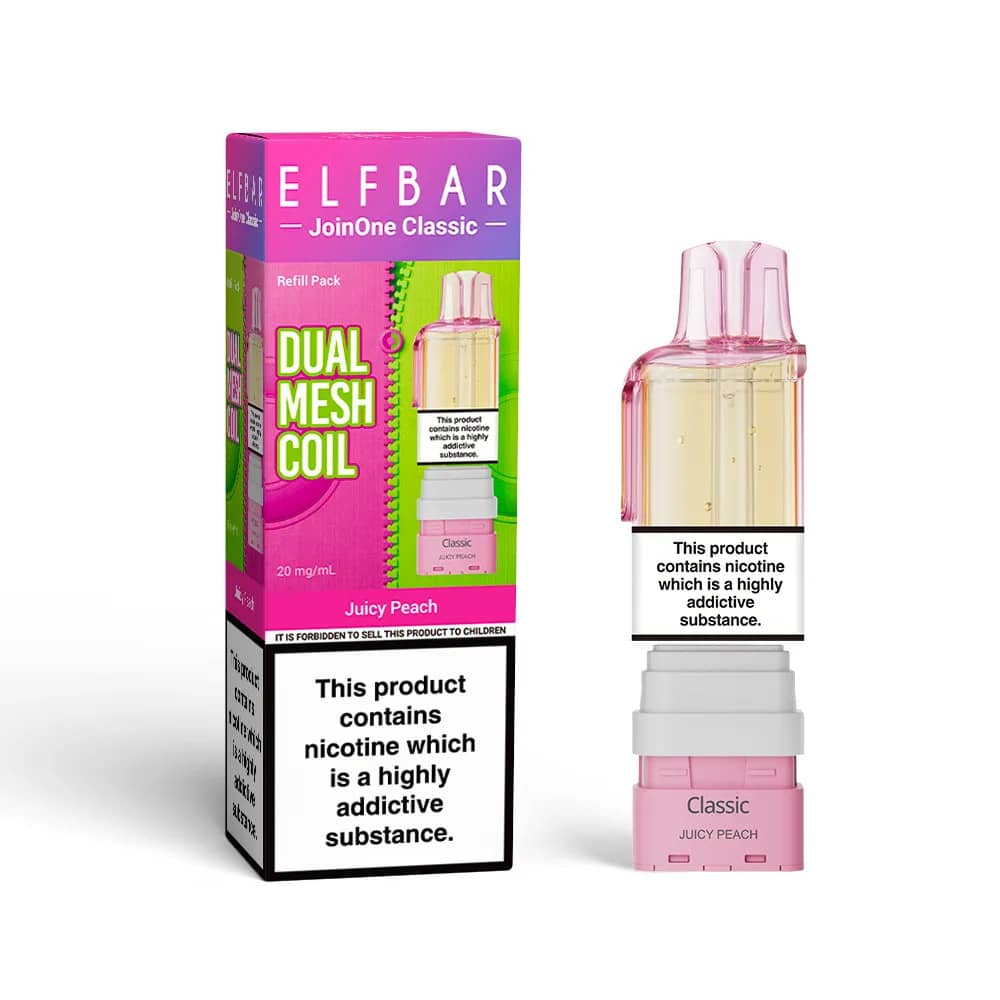 Elf Bar JoinOne15 Classic Refill Pods Pack Juicy Peach