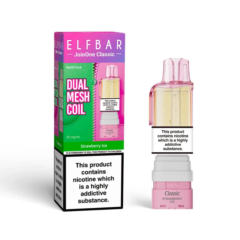 Elf Bar JoinOne15 Classic Refill Pods Pack Strawberry Ice