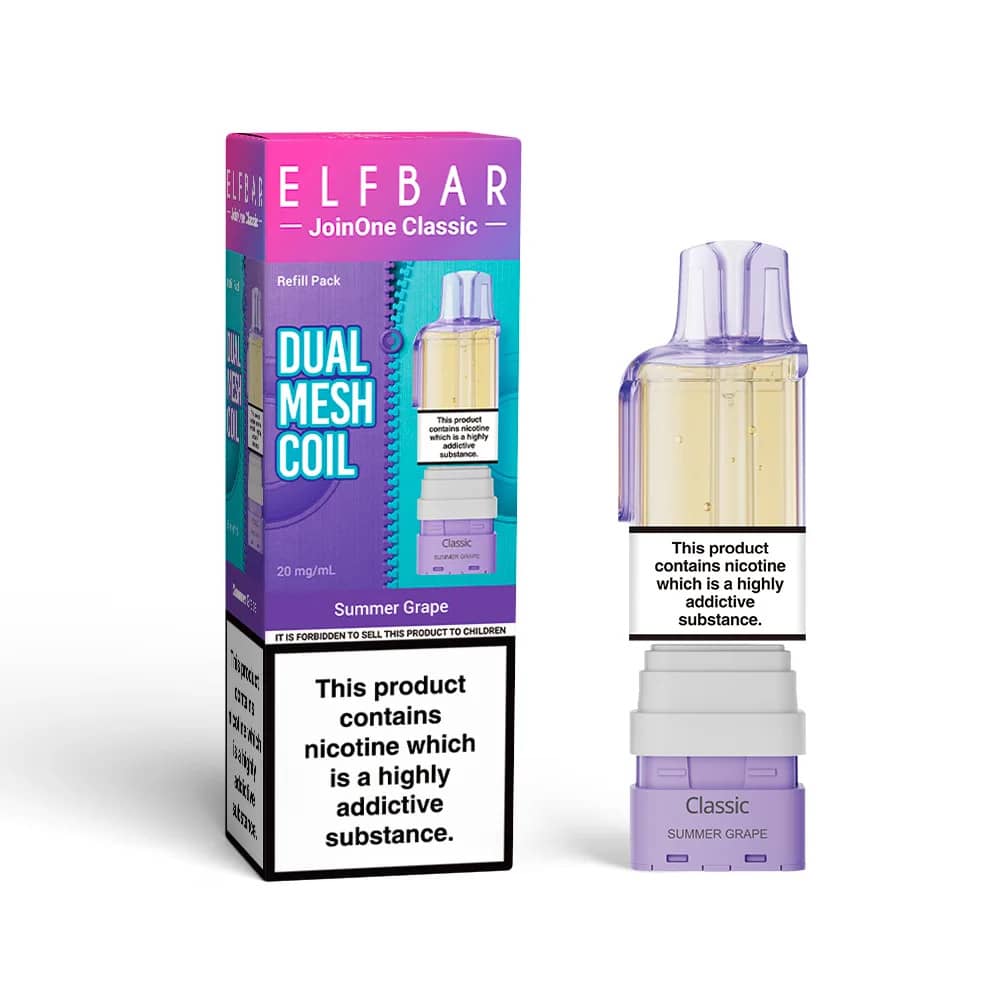 Elf Bar JoinOne15 Classic Refill Pods Pack Summer Grape