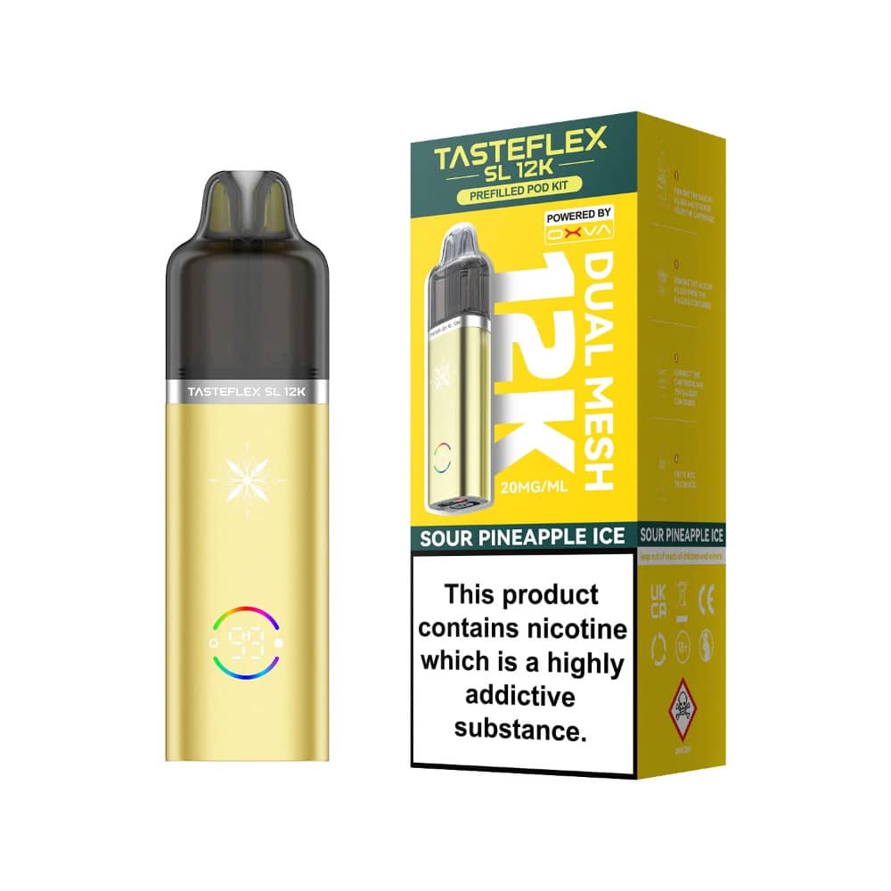 Oxva Tasteflex SL 12k Vape Kit Sour Pineapple Ice