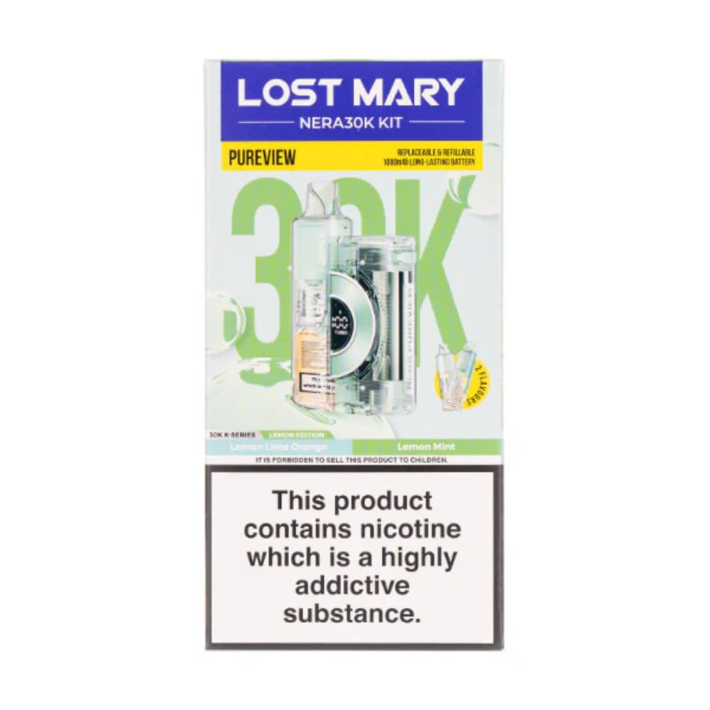 Lost Mary NERA 30K Pureview Lemon Edition