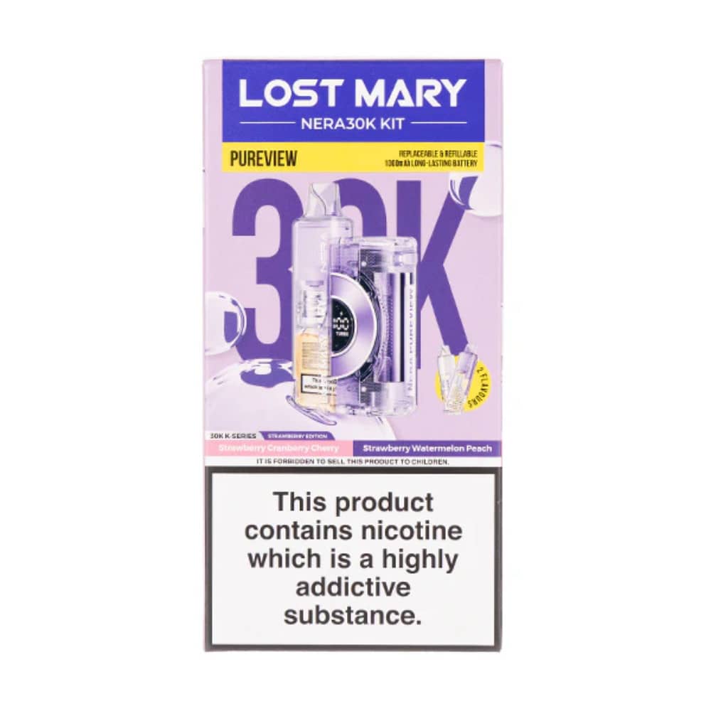 Lost Mary NERA 30K Pureview Strawberry Edition