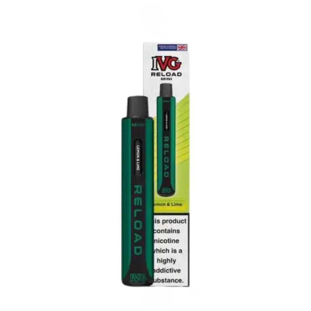 IVG Reload Mini Prefilled Pod Vape Kit Lemon Lime