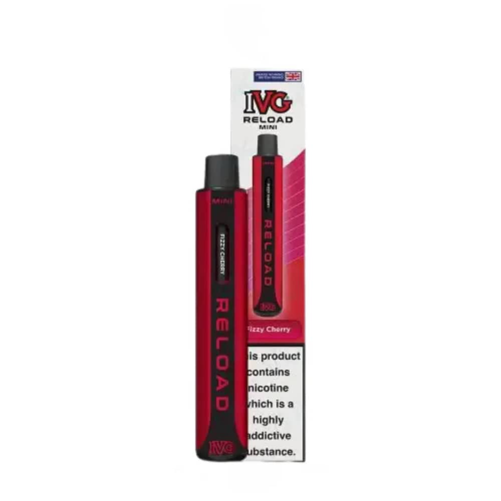 IVG Reload Mini Prefilled Pod Vape Kit Fizzy Cherry