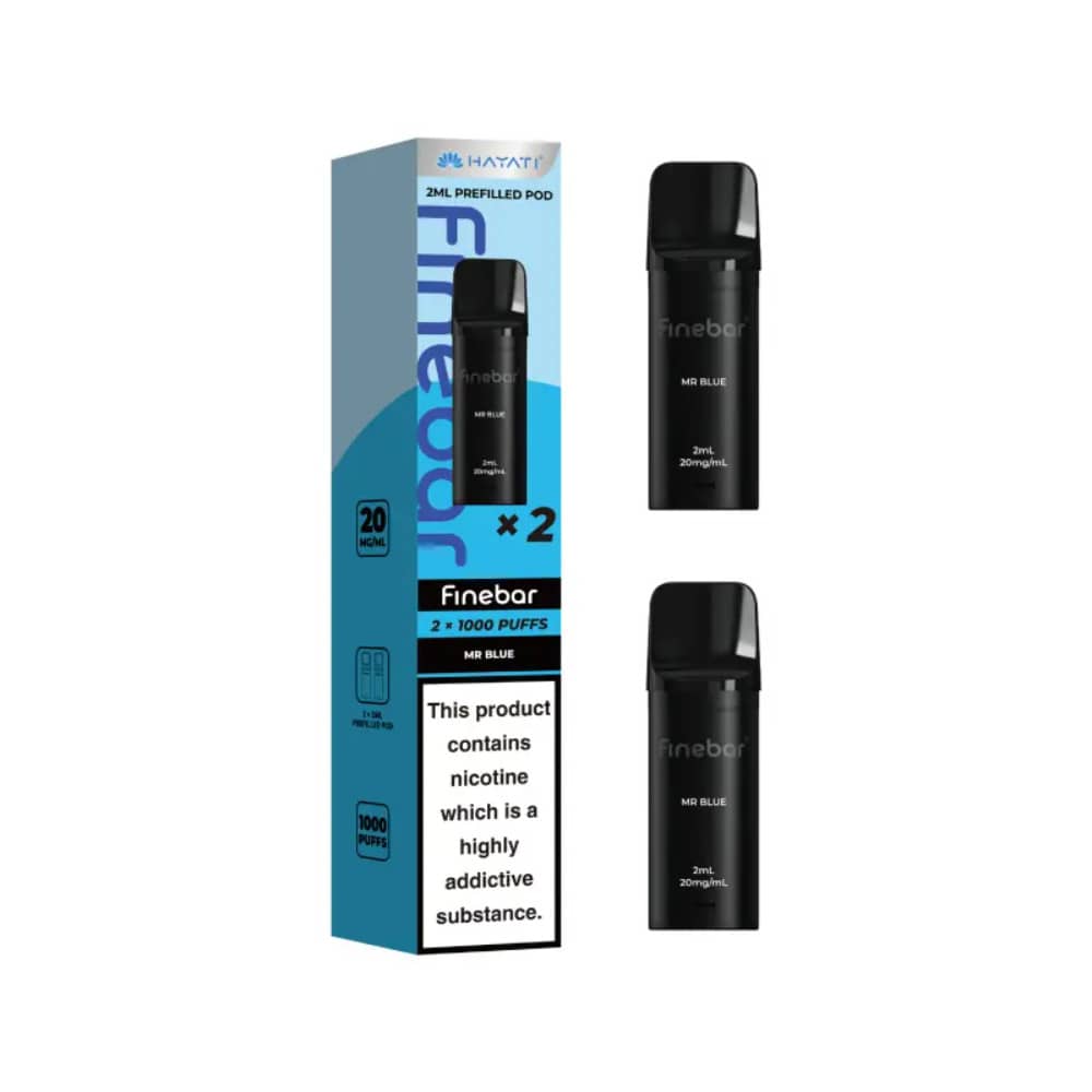 Hayati Finebar Prefilled Pods Mr Blue