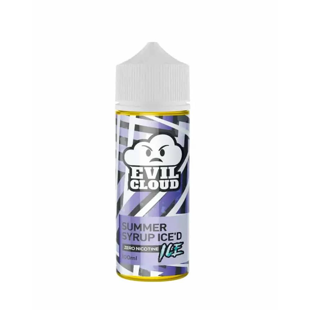 Evil Cloud Shortfill 100ml E-Liquid Summer Syrup Ice'D
