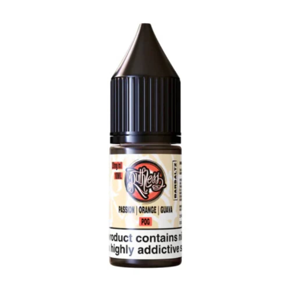 Ruthless Bar Saltz Nic Salt 10ml E-Liquid Box of 10 POG