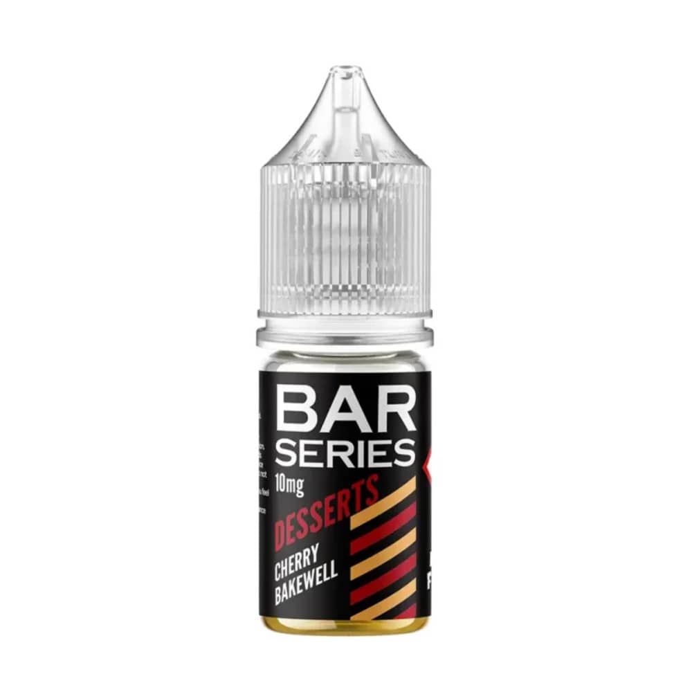 Bar Series Nic Salt Desserts Range 10ml Cherry Bakewell
